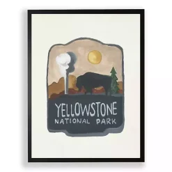 Kirklands Home Framed Art|Yellowstone National Park Framed Art Print