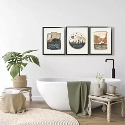 Kirklands Home Framed Art|Yellowstone National Park Framed Art Print