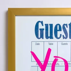 Kirklands Home Wall Quotes & Signs|You Look Great Guest Check Framed Art Print
