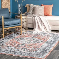 Kirklands Home Area Rugs|Zara Medallion Area Rug, 5x7