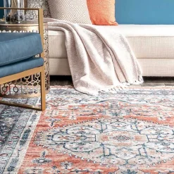 Kirklands Home Area Rugs|Zara Medallion Area Rug, 8x10